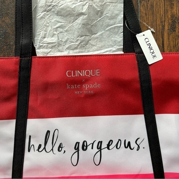 Clinique x Kate Spade Hello Gorgeous Tote - Picture 4 of 9